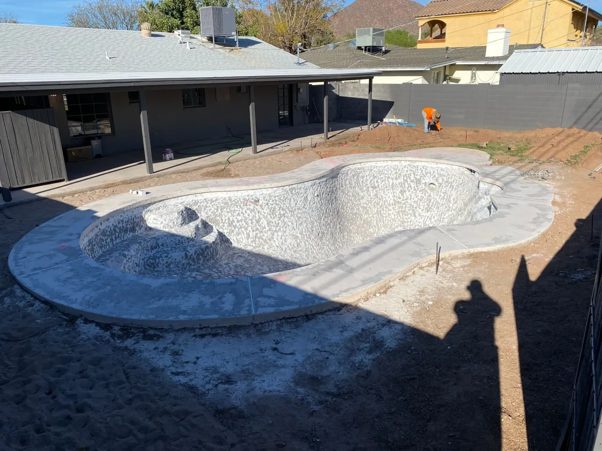 Pool before remodeling
